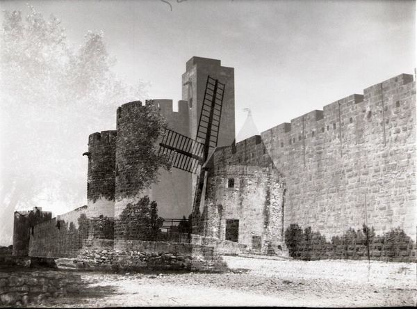 Oopsie, Moulin de Daudet and Ramparts of Aigues Mo...