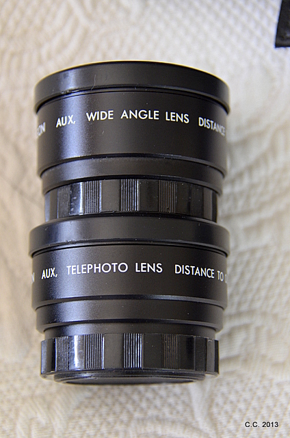 wide angle and telephoto lens...