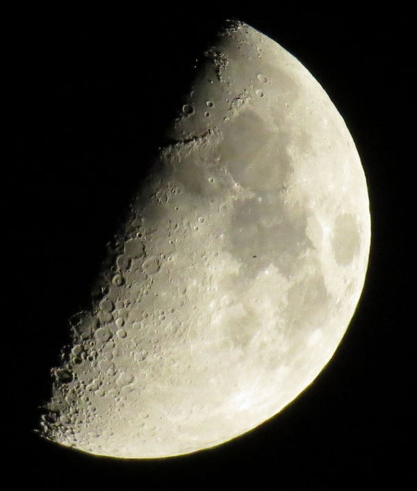 SX50 Moon Shot Tonight I used a tripod tonight and set my SX50 on