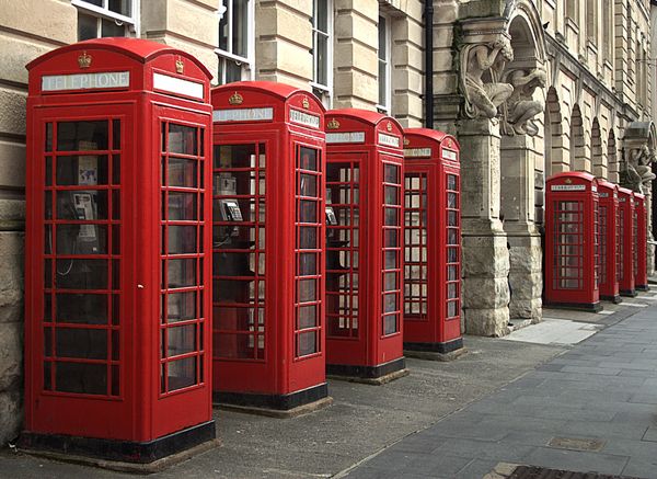 Phone Box Blackpool England...