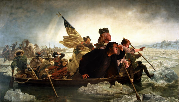 McMasters Crossing the Delaware...