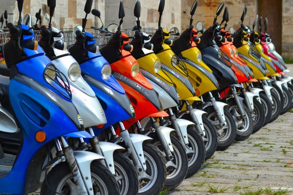 Scooters for rent in Bermuda...