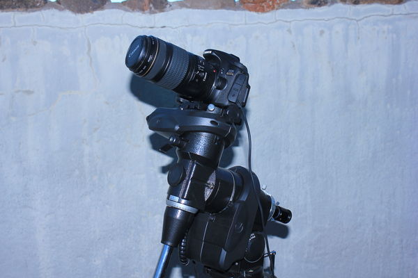 Celestron Cg5 with Canon 60Da + 70-300mm...