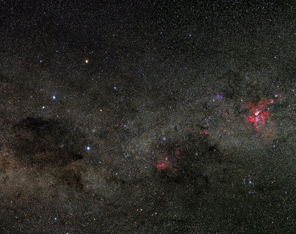 Eta Carinae Nebula with Southern Cross...