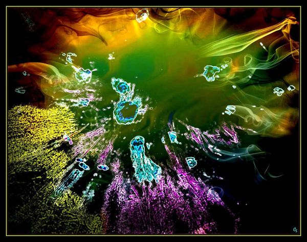 Extreme Abstracts: Some abstracts I have worked from my photos this year...