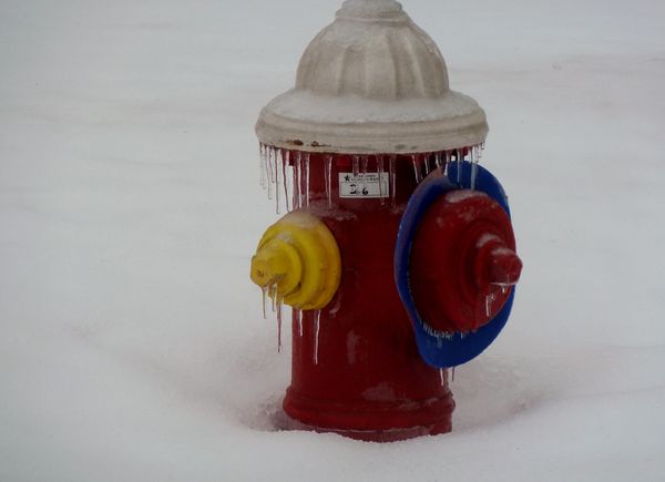 fire hydrant looks like a toy...
