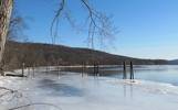 A stark Look at the cold, blue, frozen Ct. River-B...