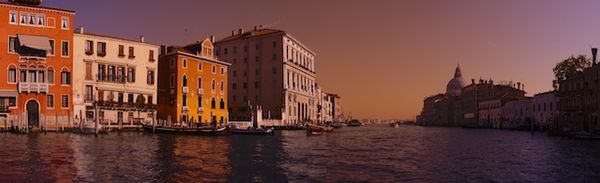 Venice with a Singh Ray Blue/Gold polarizer filter...