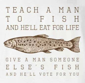 teach a man to fish...