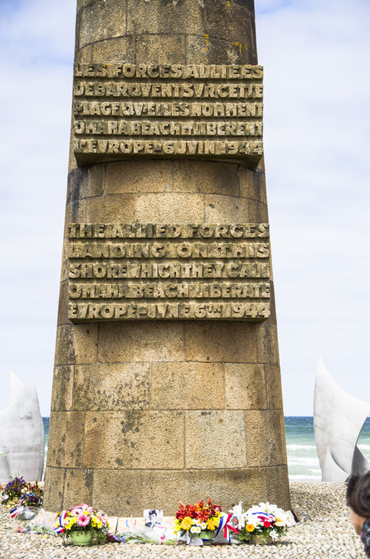 Omaha Beach Monument, France...
