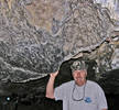 Randy, exploring lava tubes at Lava Beds National ...