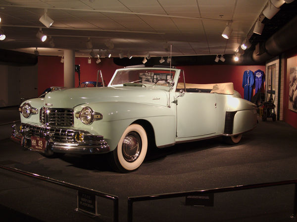 1948 Lincoln convertible...