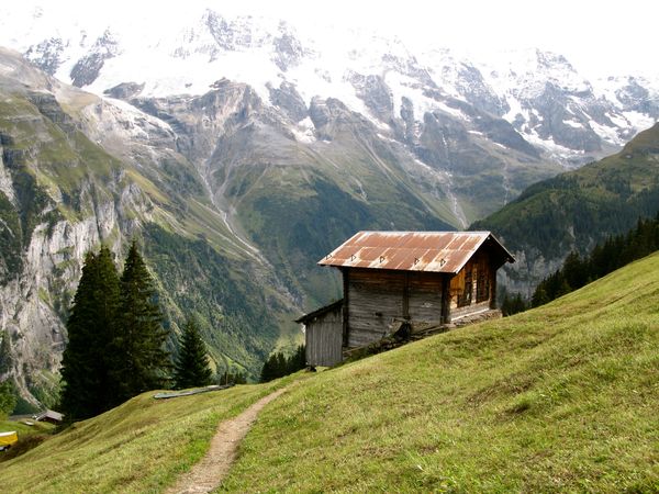 Little hut in Mürren...