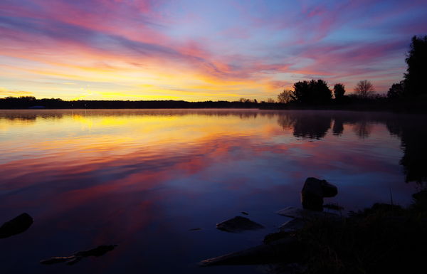 Stony Creek sunrise - Oct 27th 2014...
