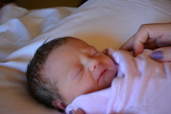 She is 12 hrs old!...