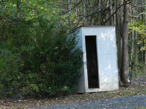For Vicki...and ugly, door-less outhouse! lol...