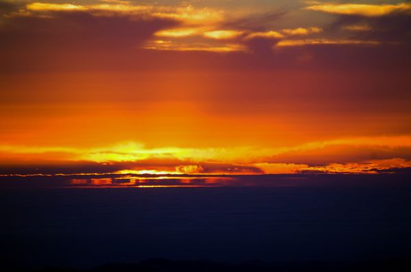 Mountaintop Sunset...