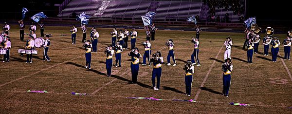 Lake Weir band. Rey is one of the trumpet players ...
