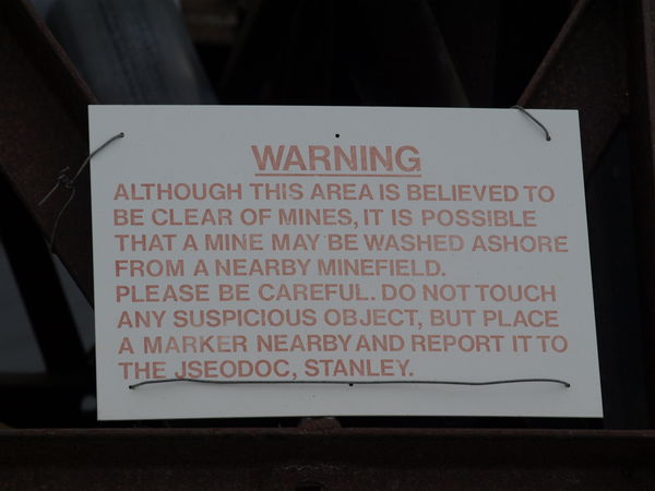 heed the warning sign...