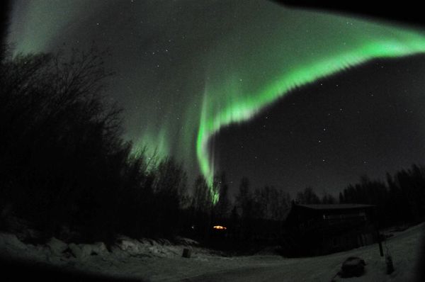 Aurora with 8mm lens...