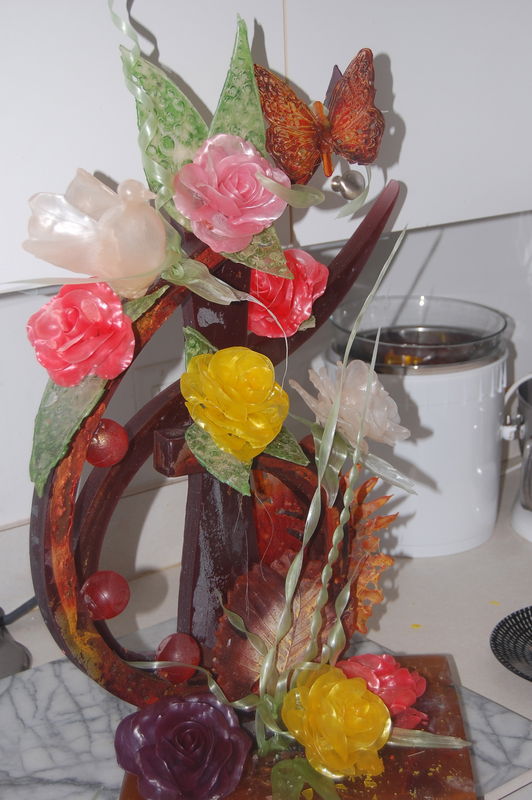some of my sugar sculpture...
