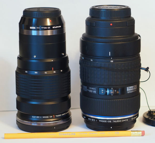 M4/3 40-150 and 4/3 50-200...