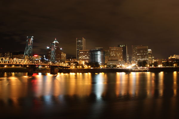 Portland at Night...