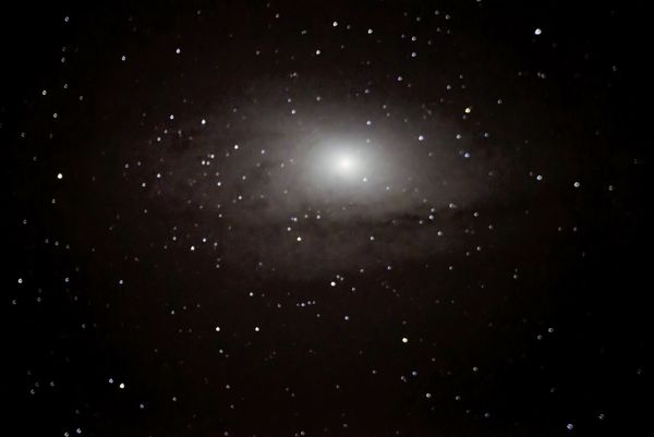 Andromeda Nikon 600 with Meade 8" 2000mm f/10 ISO ...