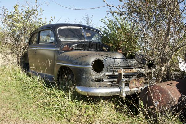 1940 Plymouth-Before...