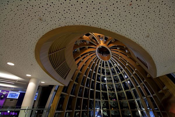 dome at the top of the library...