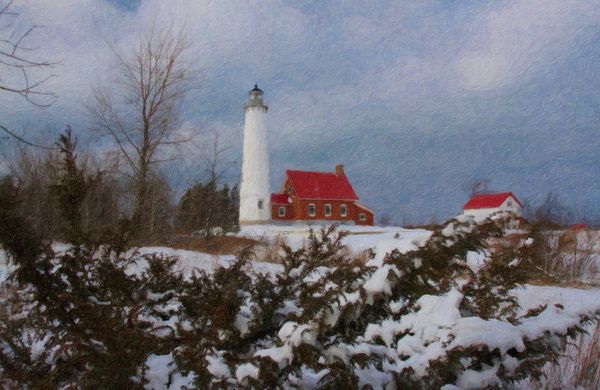tawas point lighthouse.....
