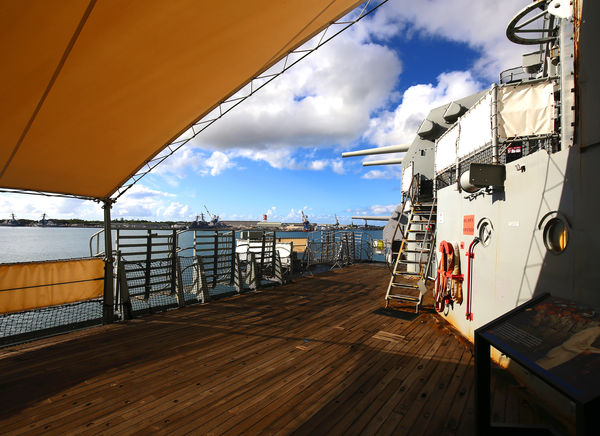 View From The Surrender Deck...