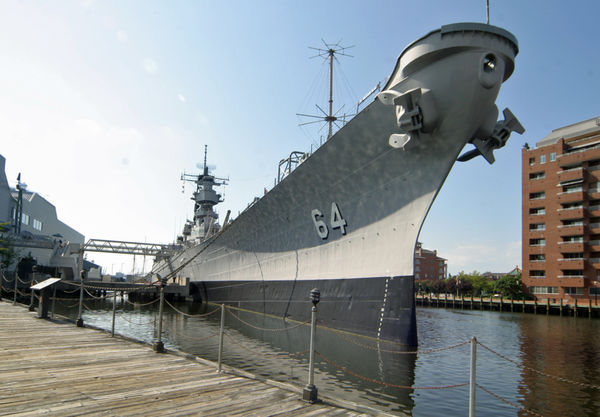 USS Wisconsin...