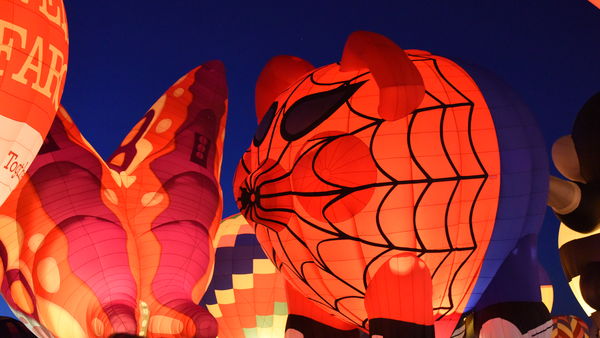Evening Glow at Abq.Balloon Fiesta...