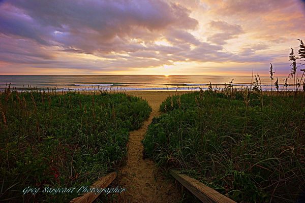Sunrise on the Outerbanks...
