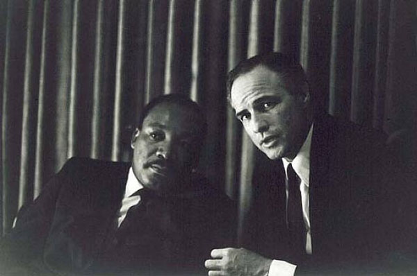 MLK Jr. & Marlon Brando...