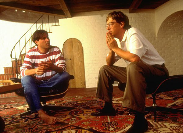 Steve Jobs and Bill Gates...