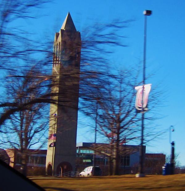 Bell tower at UNO (University of Nebraska at Omaha...