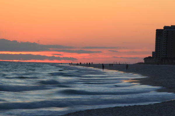 Sunset at the beach - Gulf Shores, AL...