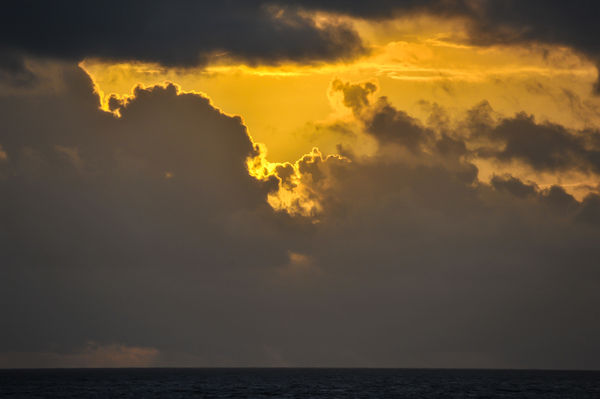 Caribbean sunrise...