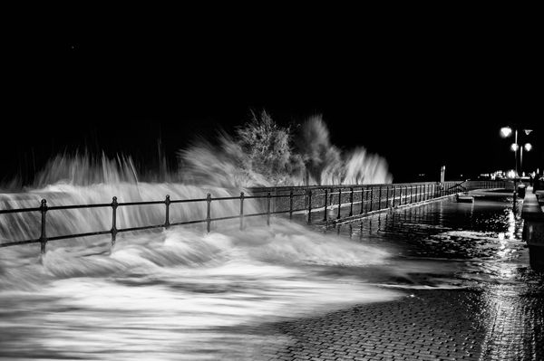 Waves Hornsea England...