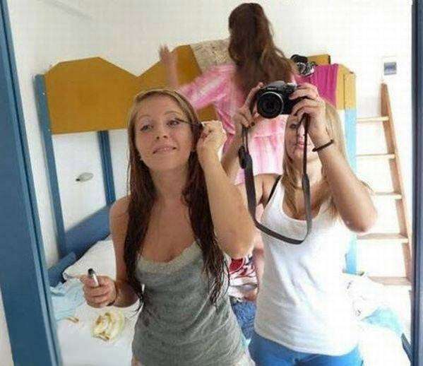 "Selfie" taken at the right time!...