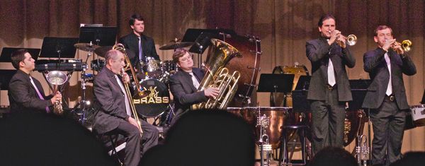 The Dallas Brass Band...