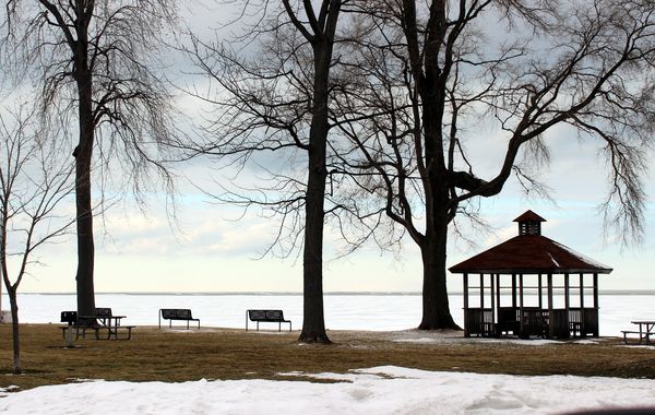 Lake Erie from Huron, Ohio...