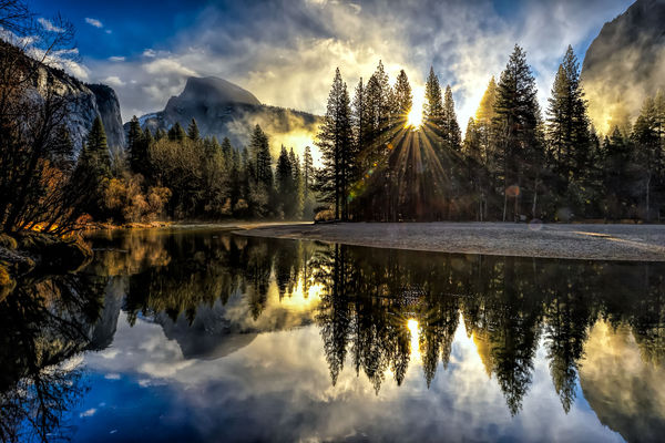 Sunrise in Yosemite...