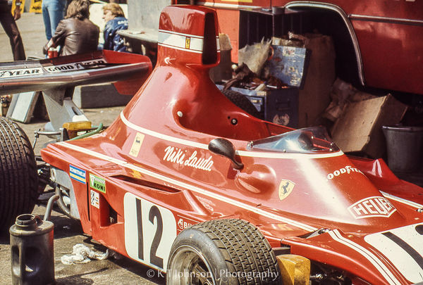 Lauda's Ferrari...