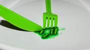 "Oops" from the green cutlery series...
