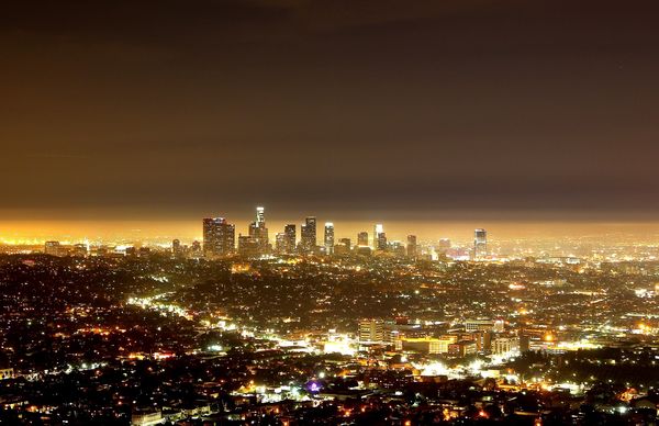 LA from Griffith Park Observatory...
