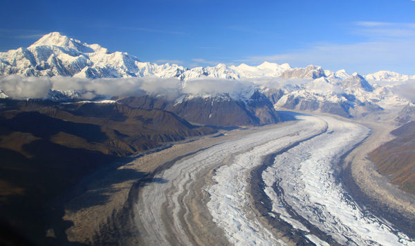 Denali and the Ruth Glacier - flightseeing trip ou...