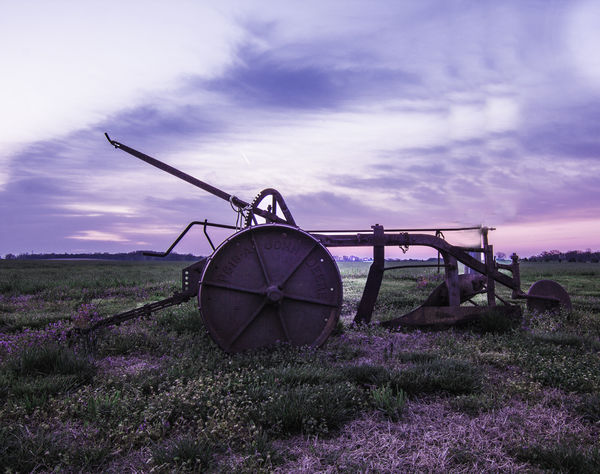 New earth plow at sunrise (flw filter)...